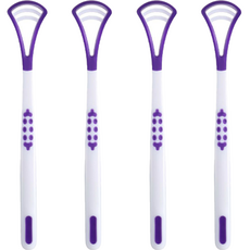 Ibren舌苔清潔器 紫色, 4個, 100g