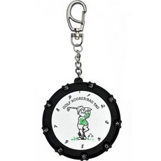 高爾夫18洞桿數計算器, 銀色, 1個