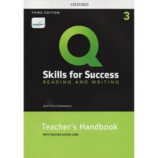 Q 3E Reading & Writing 3 Teacher's handbook with Teacher Access Card, OXFORDUNIVERSITYPRESS