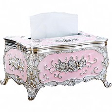 보나라온 유럽식 프리미엄 각티슈 케이스 중형, 01 핑크, 1개