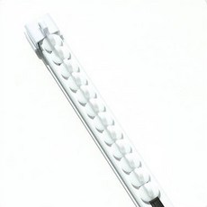 高級窗簾軌道, 白色