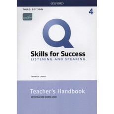 Q 3E Listening & Speaking 4 Teacher's handbook with Teacher Access Card, OXFORDUNIVERSITYPRESS