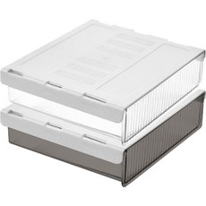 Block Mart 黏貼式抽屜收納盒 大型, 隨機出貨, 2個