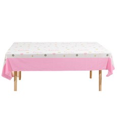 Market Pio一次性微笑愛心餐桌布 款式1, 1入, 5個