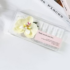 La Vida 迷你西式蘭花零用錢夾盒, 象牙白, 1個