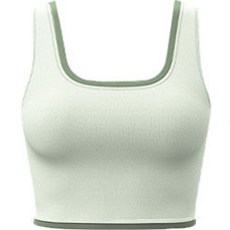 女性Lihong U領撞色內衣背心