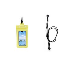 Lily手機防水包, 黃色, 1個