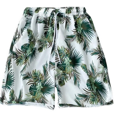 cofv 男士沙灘花卉短褲, 款式3