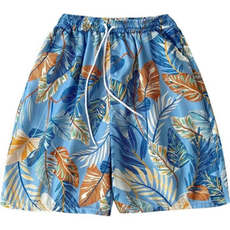 cofv 男士沙灘花卉短褲, 款式9