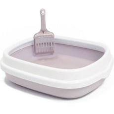 EGUEGU 愛喵之家 馬鈴薯農場 貓砂盆, 淺紫色