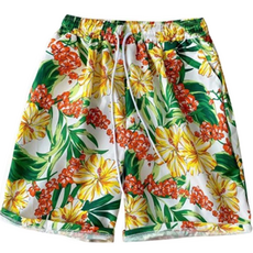 cofv 男士沙灘花卉短褲, 款式5
