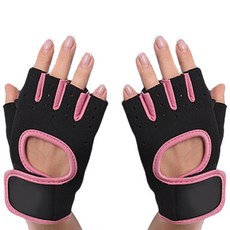Quardi瑜珈健身雙手手套組, 粉紅色, 1個