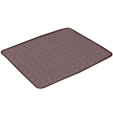 디에스 반려동물 여름 아이스 쿨 매트, 브라운, 1개