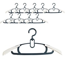 Solve Living兒童用長度可調節衣架, 10個, 藍色