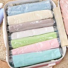 Potegar滾筒型衣物壓縮袋 35*50cm, 6個, 1件