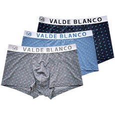 VALDE BLANCO 男士用 Devilish Air Comfort 平口內褲 3件組