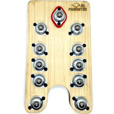 Pin Hunter 釋放旋轉訓練用品, 1個, 木色