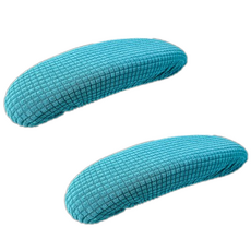 오늘도양 의자 팔걸이 커버 2p, 에메랄드그린, 1개