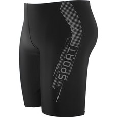 Market Pia男款游泳長泳褲, 10個灰點