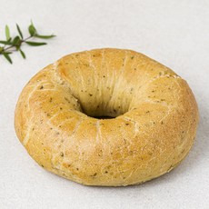 브로드카세 허브 발효종 베이글, 120g, 1개입, 1개