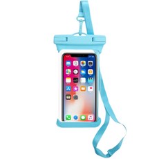 MJ 優質一鍵式防水袋, 藍色, 1個