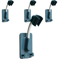 Maket Gamseong 浴室簡易黏貼式蓮蓬頭支架 藍色, 4個