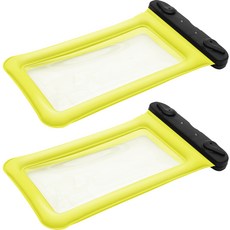 Nook 智慧型手機防水袋, 2個, 螢光色