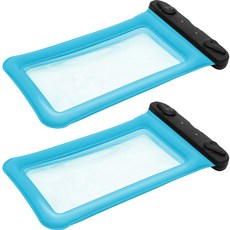 Nook 智慧型手機防水袋, 2個, 藍色