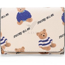 J&M PU皮革 可愛卡通 迷你短夾