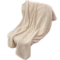 Mimk 柔軟海灘巾, 棕色, 1個