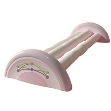 葉子硬質按摩伸展滾輪, 粉色