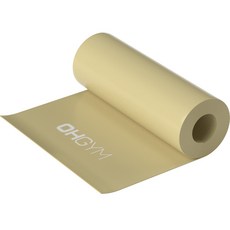 오짐 라텍스 튜빙 필라테스 근력 저항 스트레칭 밴드, 올리브, 1개