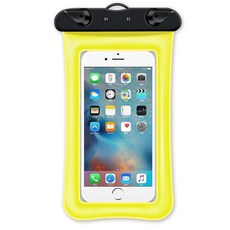 Barang 高級玩水用手機防水袋, 1個, 黃色