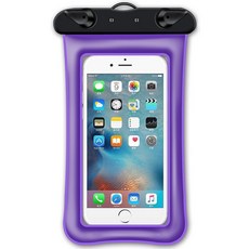 Barang 高級玩水用手機防水袋, 1個, 紫色