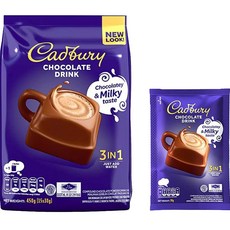 Cadbury 吉百利 Cadbury熱巧克力飲料, 30g, 1袋, 15入