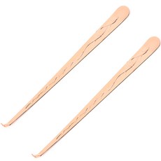 Yogomoji 不鏽鋼蠟燭鉤, 2個, 玫瑰金