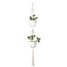 Wooming Store 室內裝飾花盆懸掛繩支架 款式12, 單一顏色, 1個