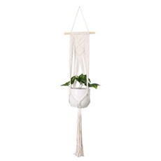 Wooming商店 室內裝飾花盆懸掛繩架 Type3, 單一顏色, 1個