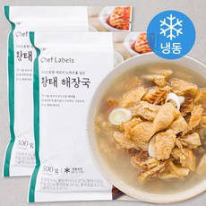 셰프레이블 황태 해장국 (냉동), 500g, 2개