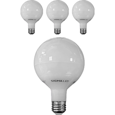 시그마램프 컨버터 냉장형 LED 램프 롱타입 E26, 주백색, 4개