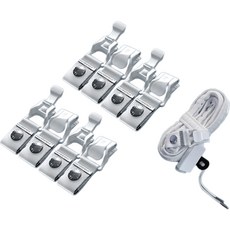 bedscrunchie 床墊固定夾, Clova White, 1個