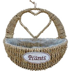 壁掛式自然風懸掛花盆, 半圓