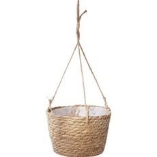 감성 파스텔 행잉 화분, 베이지