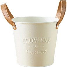 북유럽풍 가죽 스트랩 화분, 혼합색상