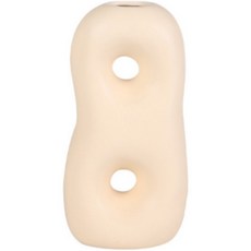 Answer 北歐藝術陶瓷擺件花瓶 B款, 淺黃色