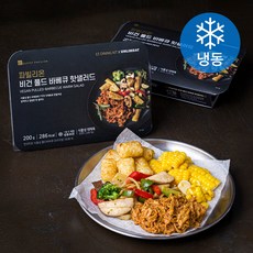 파빌리온 비건 풀드 바베큐 핫샐러드 (냉동), 200g, 2개