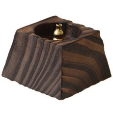 J.Mil 室內裝飾木質薰香座, 深棕色