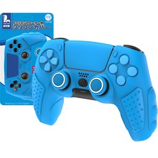 Up Market 良值 第三代 PS5 DualSense 矽膠保護套 多合一套組 藍色, 1套, 單一商品