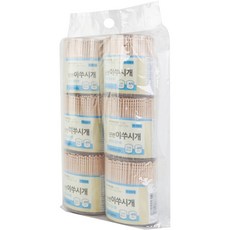 Life smile 樺木單面牙籤 大, 470入, 6個