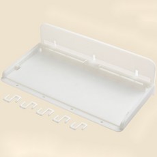 알짬스토어 접이식 베드 사이드 테이블 레귤러, 01 화이트